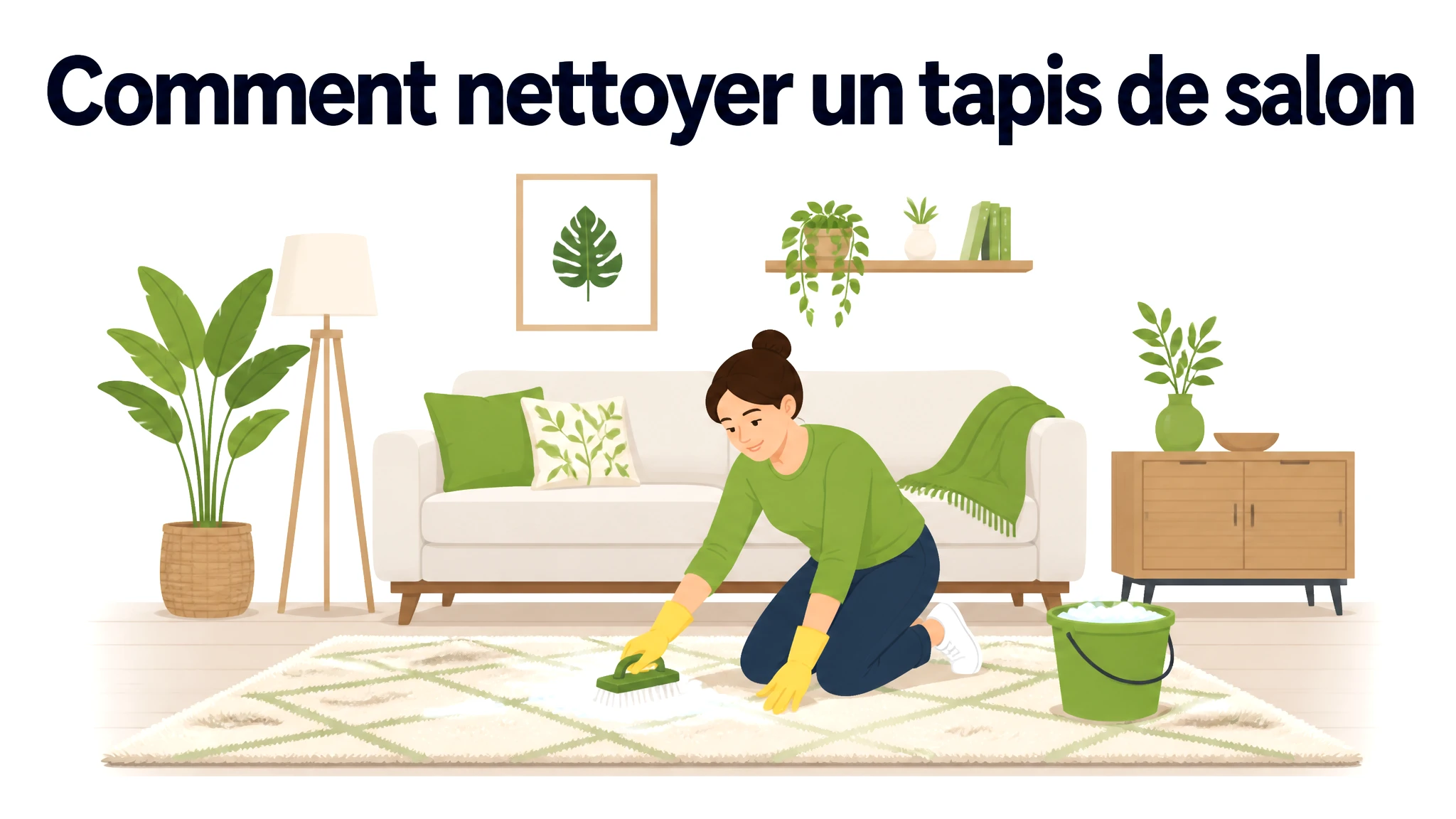 comment nettoyer un tapis de salon