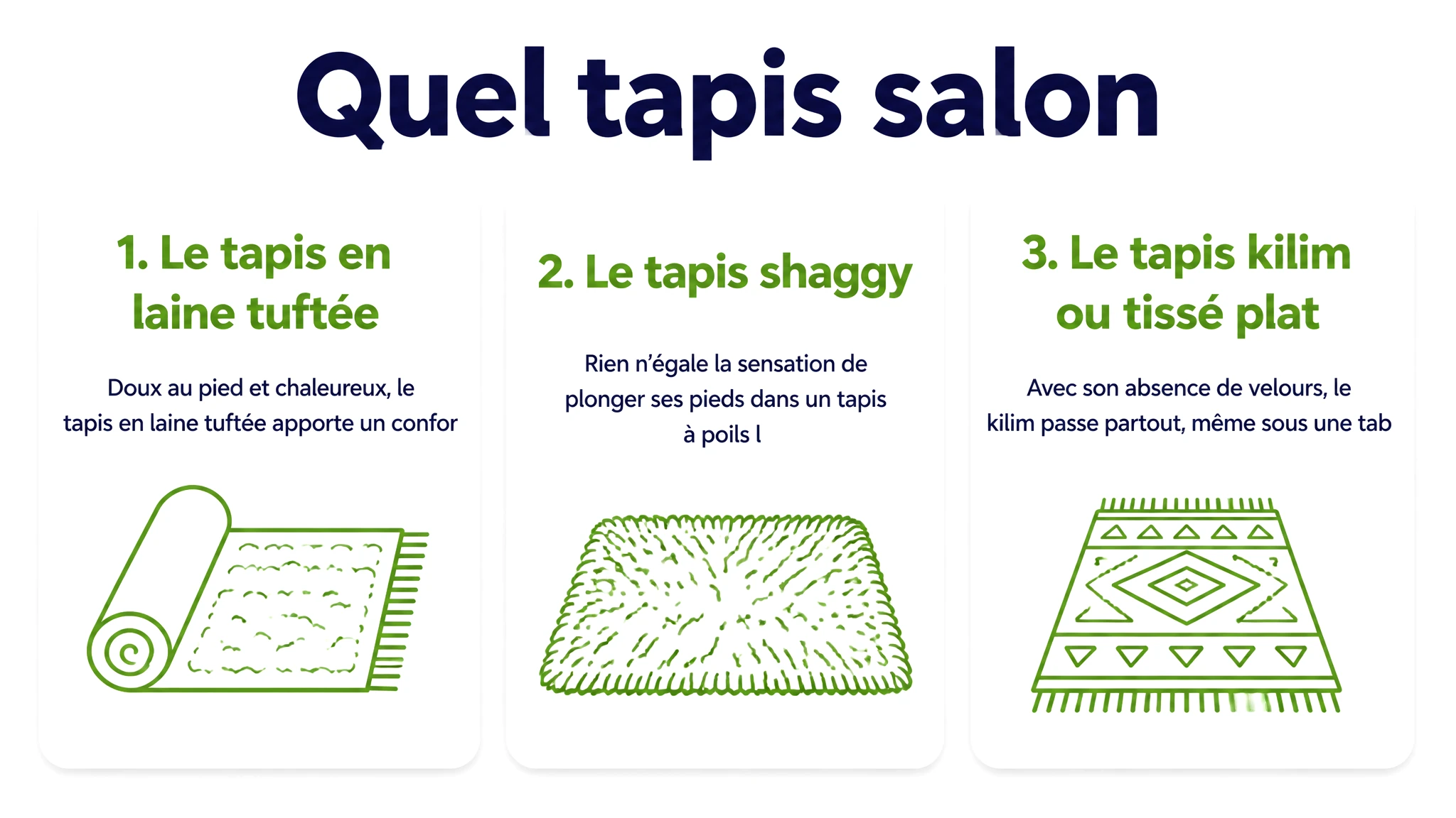 quel tapis salon