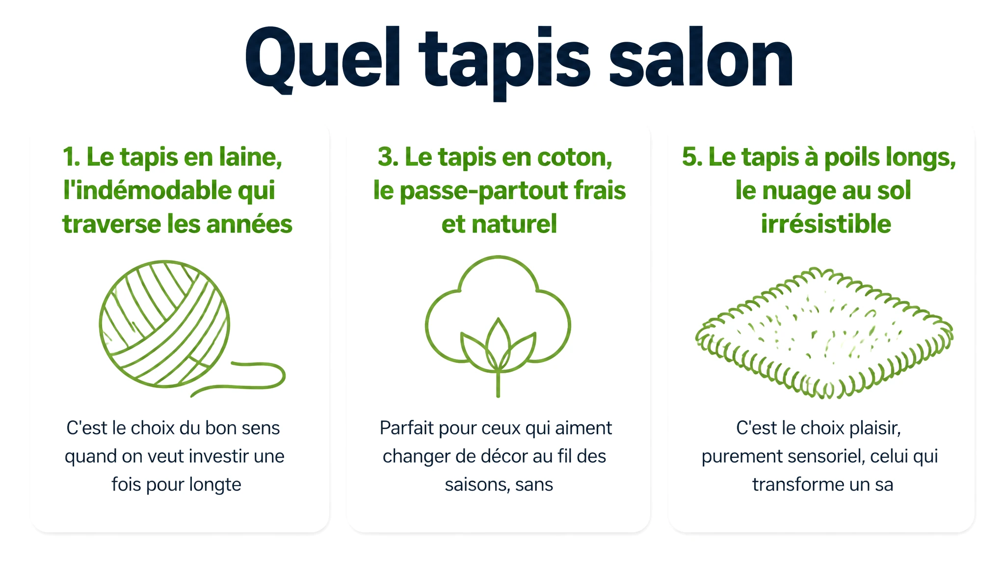 quel tapis salon