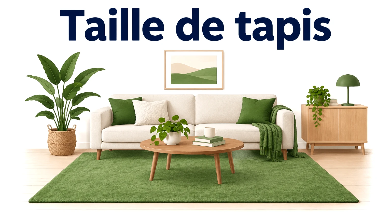Illustration d'article : taille de tapis