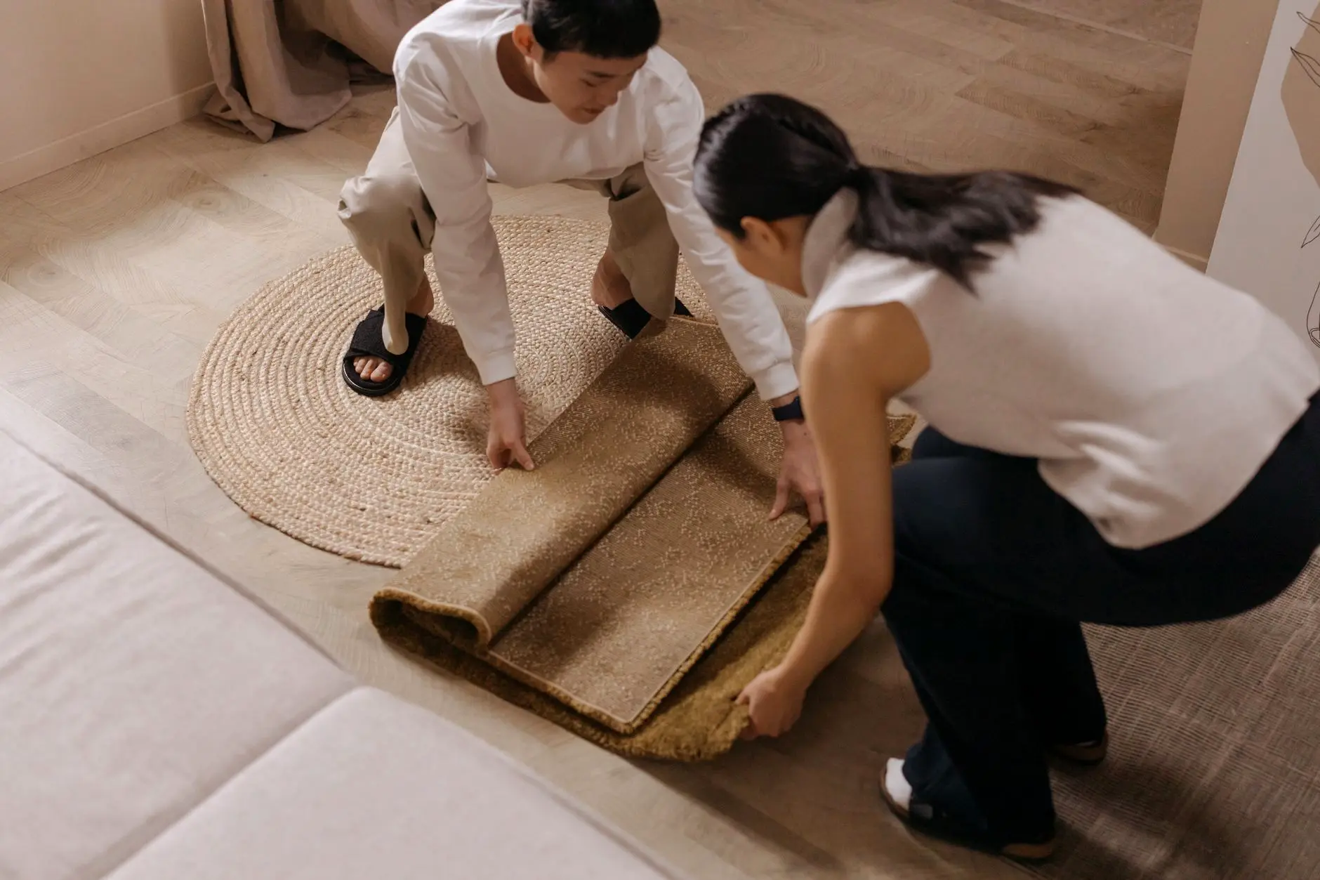 Photo illustrant « Quel choix pour vous ? » — taille de tapis